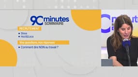 Savoir dire non au travail sans systématiquement se justifier ? - On répond à VOS questions - 90 Minutes Business - 14/02