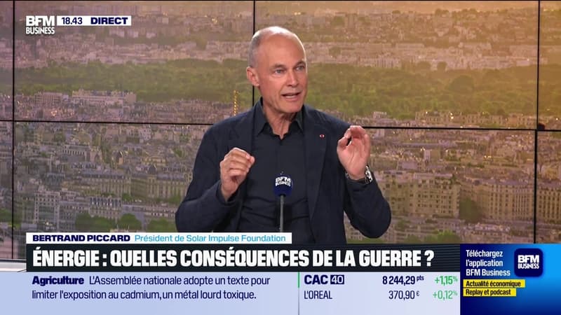 Bertrand Piccard (Solar Impulse Foundation) : B. Piccard, l'ambassadeur de la décarbonation - 04/06
