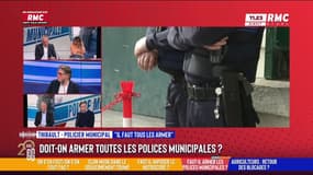 Armer toutes les polices municipales : "On ne sort pas notre arme à tout-va", rappelle Thibault, policier municipal