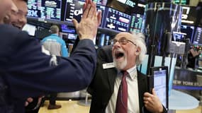 Des traders à Wall Street
