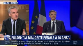 François Fillon prône l'abaissement de la majorité pénale à 16 ans
