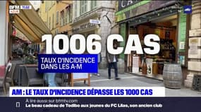 Covid-19: dans les Alpes-Maritimes, le taux d'incidence dépasse les 1.000 cas