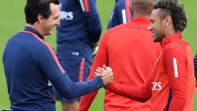Emery et Neymar