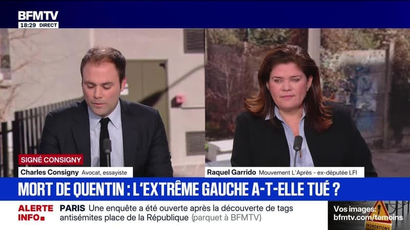 SIGNÉ CONSIGNY - Mort de Quentin, l'extrême gauche a-t-elle tué ? - 16/02