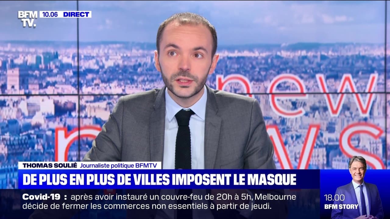 De plus en plus de villes imposent le masque - 03/08