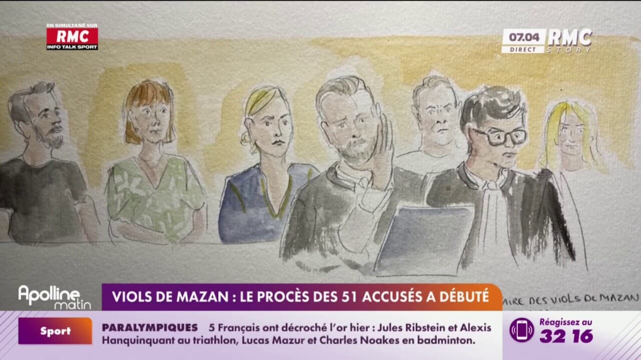 Viols De Mazan : Le Procès Des 51 Accusés A Débuté