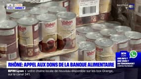 Rhône: la banque alimentaire appelle aux dons