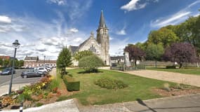 L'église de Carlepont (Oise).