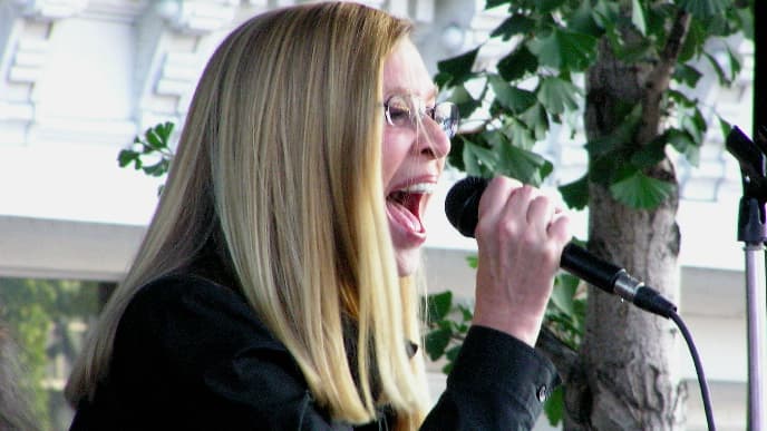 Mary Weiss, ex-chanteuse des Shangri-Las, en 2007. (Photo d'archive)
