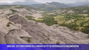 GENS DICI : Les terres noires ou le paradis du VTT de Provence-Alpes Agglomération