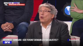 Éric Coquerel (LFI): "Mon objectif est de faire en sorte que le Parti socialiste rejoigne la motion de censure"