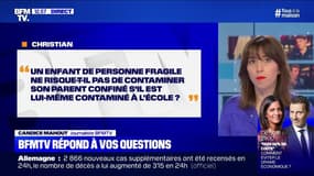 Un enfant d'une personne fragile ne risque-t-il pas de la contaminer en retournant à l'école? BFMTV répond à vos questions