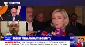 Ménard/Le Pen : "C’est trop sévère" - 14/11