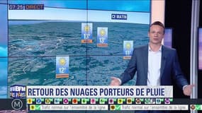 Météo Paris Île-de-France du 19 octobre : Retour des nuages porteurs de pluie