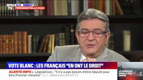"S'il avait voté pour moi, il aurait contribué à éliminer Mme Le Pen": Jean-Luc Mélenchon répond à Robert Badinter