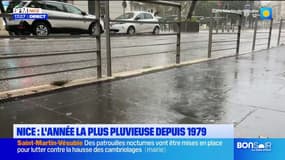 2024, les 10 mois les plus pluvieux à Nice depuis 1979