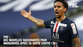 PSG : Des nouvelles rassurantes pour Marquinhos après sa sortie contre l'OL 