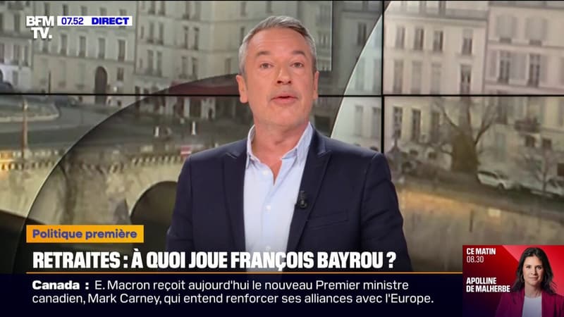 ÉDITO - Le non de François Bayrou sur le retour de l'âge légal de départ à la retraite à 62 ans crée de l'incompréhension