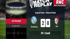 Strasbourg - Lille (2-1) : Le Match Replay avec le son RMC Sport