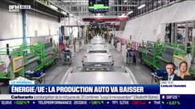 La crise de l'énergie va faire baisser la production automobile