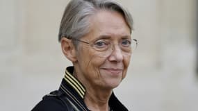 Elisabeth Borne au palais de l'Elysée à Paris, le 5 octobre 2022