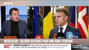 ÉDITO - "Emmanuel Macron a échangé le non au Mercosur contre la non-censure"