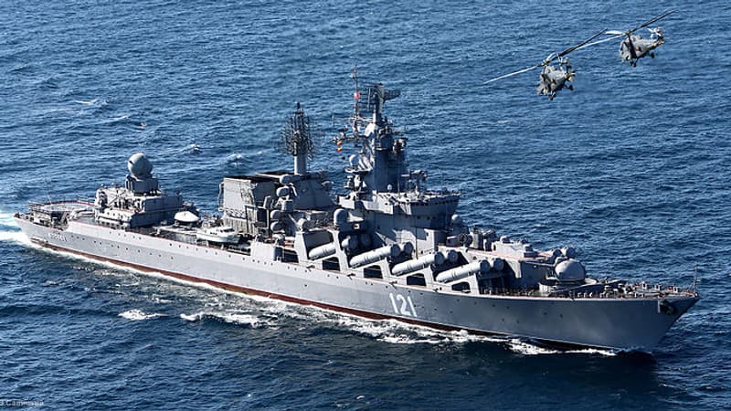 Washington affirme que le croiseur russe Moskva a bien été coulé par deux missiles ukrainiens