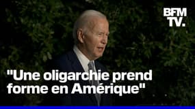 Joe Biden met en garde contre la naissance d'une "oligarchie" aux États-Unis 