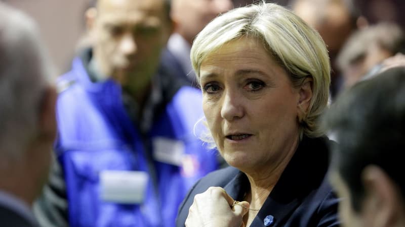Marine Le Pen veut faire "l'inverse de ce que fait" Bruxelles