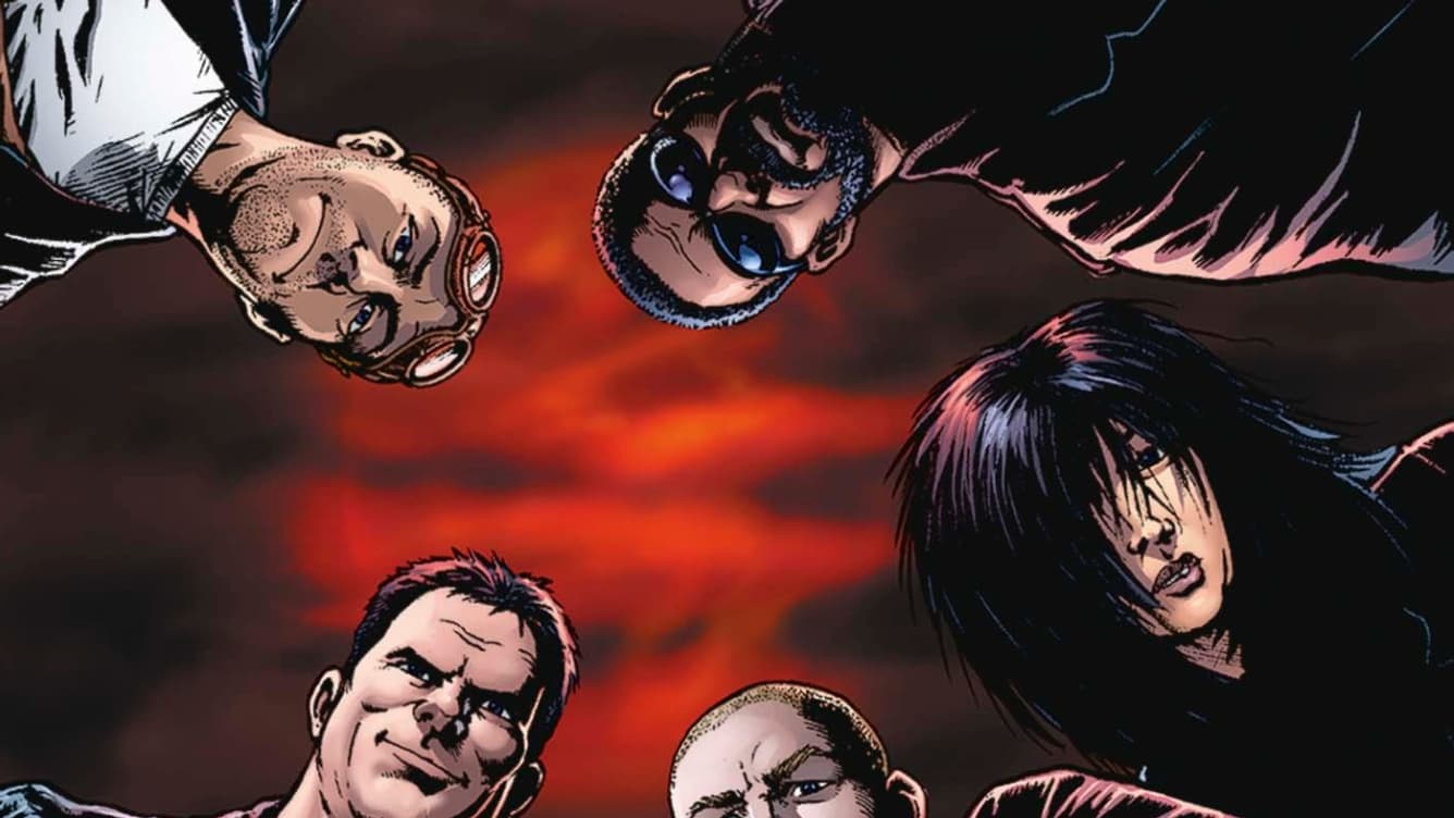 Couverture du comics "The Boys"