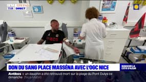 Un don du sang organisé avec l'OGC Nice