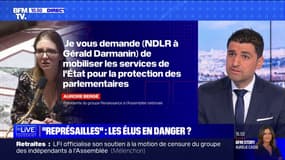 Réforme des retraites: Aurore Bergé demande au ministre de l'Intérieur de mobiliser les services de l'État pour protéger les parlementaires