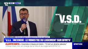 Incendie à Vaulx-en-Velin: "C'est un drame absolu", déclare Olivier Klein, le ministre délégué en charge du Logement