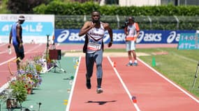 Teddy Tamgho, à Albi le 7 juillet 2018