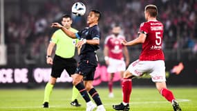 Sanchez lors de Brest-OM