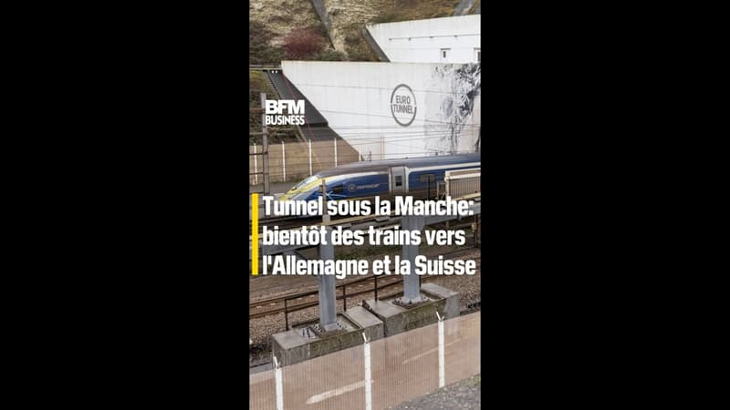 Tunnel sous la Manche: bientôt des trains vers l'Allemagne et la Suisse