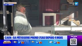 Caen: sa pâtisserie est inondée depuis quatre mois
