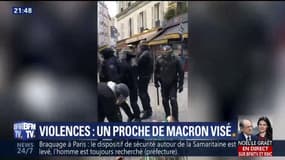 Violences du 1er-Mai: un proche de Macron visé
