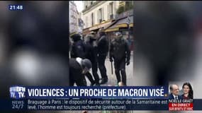 Violences du 1er-Mai: un proche de Macron visé