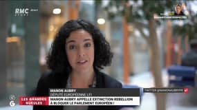 Les tendances GG : Manon Aubry appelle "Extinction Rebellion" à bloquer le Parlement européen - 18/10