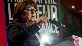 La maire (PS) de Lille Martine Aubry, le 29 mars 2017 dans son fief