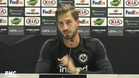 OM - Francfort : Trapp évoque le huis-clos du Vélodrome, un stade qu'il a bien connu...