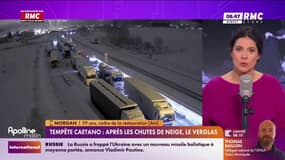 L'A36 bloquée : "Les poids lourds se mettent en travers sur les trois voies"