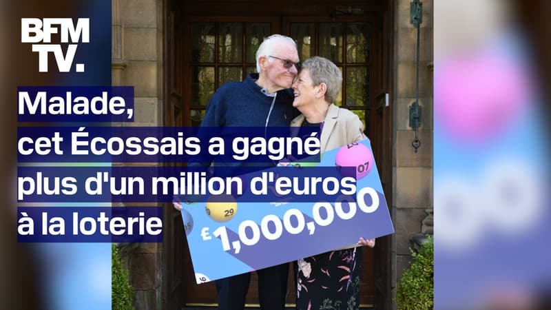 En phase terminale, cet Écossais a remporté plus d'un million d'euros à la loterie