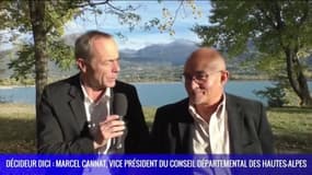 DECIDEUR : Marcel Cannat, Vice Président du Conseil Départemental des Hautes-Alpes