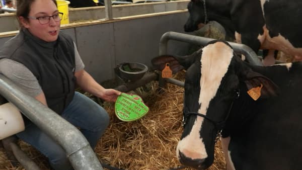 Laura Lafage, éleveuse dans le Lot, a remporté une médaille au Concours général agricole.