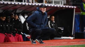 Le coach de Brest Eric Roy à Francis-Le Blé, le 26 février 2025