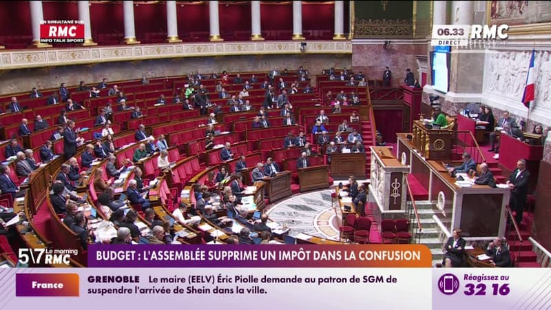 Budget 2026 : l'Assemblée supprime un impôt dans la confusion