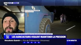 Mobilisation des agriculteurs: "On reste sur le qui-vive pour aller soutenir nos collègues agriculteurs s'il faut repartir", affirme Jérôme Bayle, un des précurseurs du mouvement