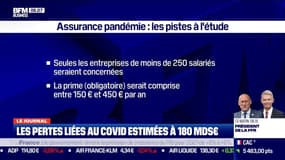 Assurance pandémie: les négociations entre les assureurs et le gouvernement toujours pas tranchées